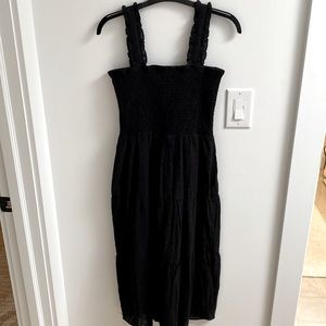 Heartloom black summer midi dress